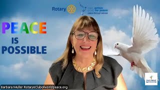 PP Episode 145 How To Be A Rotarian Spokesperson For Peace [upl. by Yelkcub]