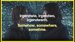 Nena  Irgendwie Irgendwo Irgendwann GERMAN amp ENGLISH LYRICS [upl. by Ledniahs]