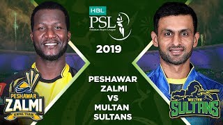 Match 14 Full Match Highlights Peshawar Zalmi vs Multan Sultans  HBL PSL 4  HBL PSL 2019 [upl. by Nahgam]