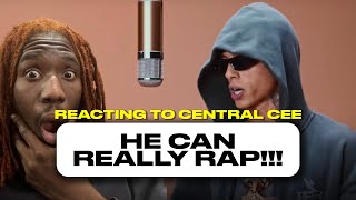 CENTRAL CEE CAN REALLY RAP Reacting To One By One [upl. by Ahsiened460]