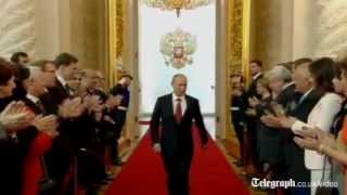 Vladimir Putin sworn in as Russian President at Kremlin ceremony [upl. by Stephi]