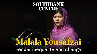 Malala Yousafzai on gender inequality and change [upl. by Lulita791]