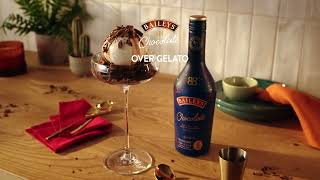 Baileys Chocolate Over Gelato [upl. by Yroger]