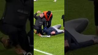 Streaker Causes Panic at Soccer Game 🤯 [upl. by Enirtak]