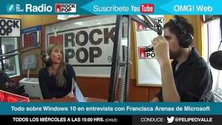 Todo sobre Windows 10 en entrevista con Francisca Arenas de Microsoft  OhMyGeek Radio [upl. by Root29]