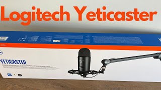 Logitech for Creators Blue Yeticaster Radius III Shockmount Unboxing [upl. by Sigler273]