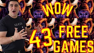 Super RARE 43 FREE GAMES On High Limit BUFFALO Ascension Slot [upl. by Arabella]