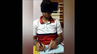 RANI AKSHAYA  GRADE 8C  BRING FROM HOME –AMBIDEXTERITY ACHARIYA VILLIANUR [upl. by Einaoj797]