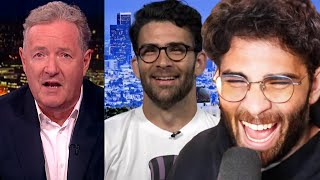 Hasan Debates Piers Morgan on Joe Biden  Hasanabi reacts to Piers Morgan Uncensored [upl. by Melly798]