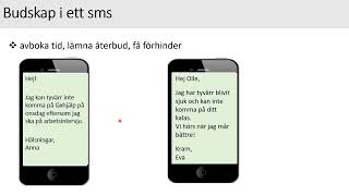 Träna på att läsa sms SFI [upl. by Nnairak]