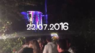 kos island MILOS BEACH BAR 22072016 [upl. by Dietsche]