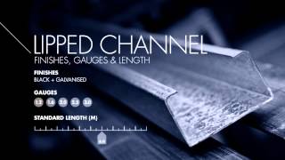 Textor Metal Industries  Lipped Channel [upl. by Enelrihs]