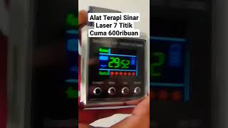 Bukan DRLASER alat terapi sinar laser 7 titik ini harganya terjangkau Cocok buat kaum BPJS [upl. by Ahsikat498]