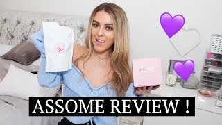 BYE BYE CELLULITE ANTI CELLULITE TREATMENT ASSOME UNBOXING amp FIRST IMPRESSIONS [upl. by Aseena817]