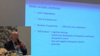 Otto Kernberg Narcissistic PD  part 3 of 4 [upl. by Airemaj]