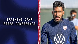 TRAINING CAMP PRESS CONFERENCE Jesús Ferreira  Sept 20 2022 [upl. by Naitirb]