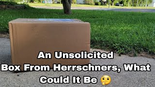 Whats In This Unsolicited Box from Herrschners Lets see [upl. by Yerga]