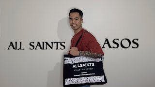 The Ultimate Mens Fashion Haul Unveiling ASOS and ALL SAINTS [upl. by Ayokahs461]