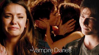 The Damon and Elena Love Story Part 2  The Vampire Diaries [upl. by Balling]