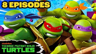 FIRST 8 EPISODES of TMNT 2012 🐢  Teenage Mutant Ninja Turtles [upl. by Llemor]