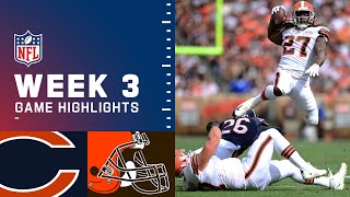 Bears vs Browns Week 3 Highlights  NFL 2021 [upl. by Pang113]