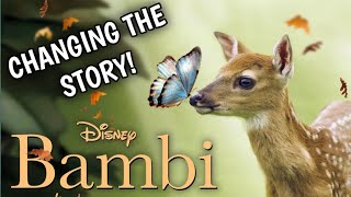 Disney is CHANGING the story for BAMBIS LIVE ACTION movie [upl. by Markman]