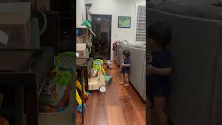 Catch me if you can 14monthsold twins [upl. by Repsihw96]