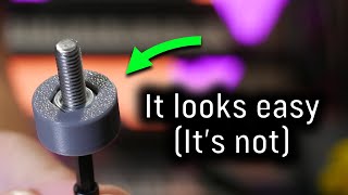 How to 3D Print bores without supports Fusion 360 Masterclass [upl. by Ecneps394]