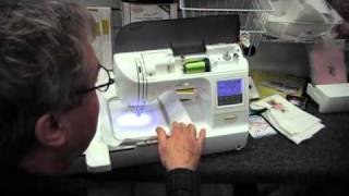 Baby Lock Ellure Plus  Threading Memphis Sewing Machine [upl. by Velvet810]