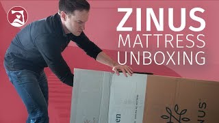 Zinus Mattress  Unboxing [upl. by Cohbert]