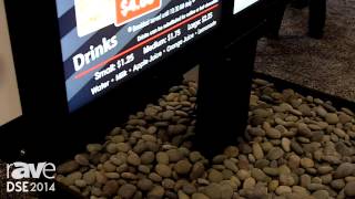 DSE 2014 PeerlessAV Showcases Its FullyEnclosed Triple Menuboard Solution for Outdoor Kiosks [upl. by Akirehs]