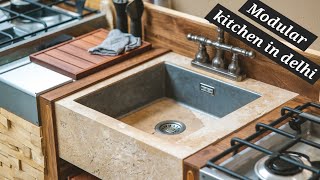 Delhis Modular Kitchen Revolution Transform Your Space [upl. by Mahgirb528]