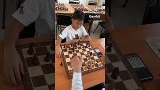 Будапештский гамбит в индийской защите chessgame budapest gambit budapestgambit fide ajedrez [upl. by Negeam695]