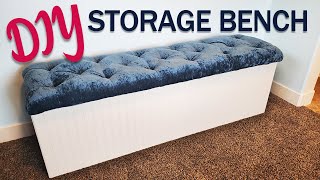 How To Build a Storage Bench Seat [upl. by Devon]