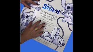 💙¡ NUEVO CALENDARIO DE ADVIENTO DE STITCH 💙 [upl. by Etnuahs]