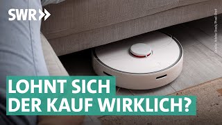 SaugWischRoboter im Test Welcher reinigt am besten  Marktcheck SWR [upl. by Ynaffi]