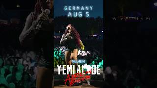 👑 Next stop on the AfricanBaddietour AUG 5  Ruhrfestival  Mulheim  germany🇩🇪 yemialade [upl. by Jasun]