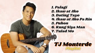 PALAGI  TJ MONTERDE PLAYLIST 🎶 OPM SONGS 2024 🎙️ [upl. by Adiahs957]