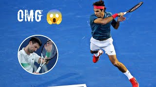 Roger Federer The Forehand King  Most Brutal Shots in Tennis History [upl. by Elenahc]