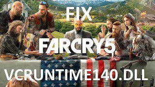 How to fix VCRUNTIME140DLL is Missing Error in Far Cry 5 100 Working Method [upl. by Basia]