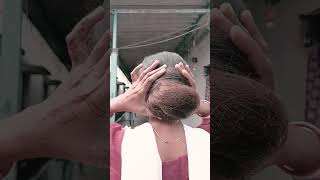 Hair bun style youtube short tamil song [upl. by Noiramaj258]