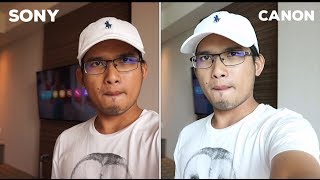 Sony a5000 Vs Eos M10 Kamera Vlog 3 Jutaan Ternyata Hasilnya [upl. by Aivata]