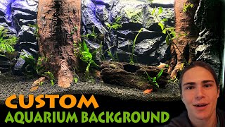 Making a Custom 3D Drylok Aquarium Background [upl. by Teage]