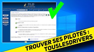 Installer un pilote ou driver automatiquement avec TOUSLESDRIVERS Mes Drivers [upl. by Sidonnie]