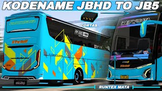 Share  Kodename Bussid V432 Jbhd Jb5 SG Update Pipa Tengah On Winglet Runtex Mata Strobo Tumpuk [upl. by Enniotna]