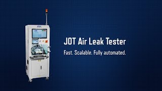 JOT Air Leak Tester  IP68 Waterproof test platform [upl. by Keldon474]