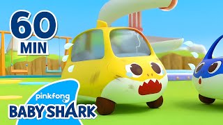 BEST Baby Shark Toy Car Song Collection  Compilation  Boo Boo Song  Baby Shark Official [upl. by Floridia]