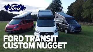 Ford Transit Custom Nugget by Westfalia  Ford UK [upl. by Docile949]