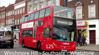 London Bus Routes 101150 [upl. by Shayla]