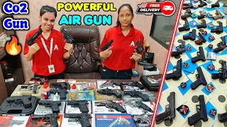 Biggest CO2 gun Collection in India  Imported Air pistol amp Revolver  No License Required [upl. by Ahsirtak]